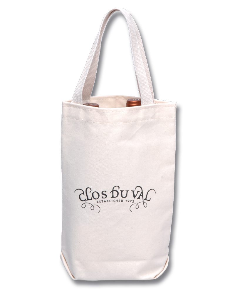 Wine Tote Bags - 10-Pack Non-Woven Double Bottle Wine Totes