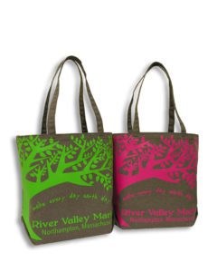 Custom grocery tote bags, medium