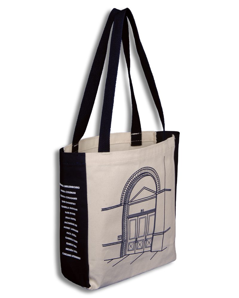 Iron Maiden Logo Zip Top Reusable Shopping Tote Bag Cotton Grocery Shopper 