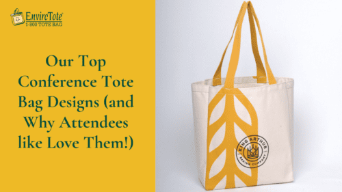 Show your clients that you care … in a BIG way. Choose from one of these styles to create the perfect conference tote bags for your next event.