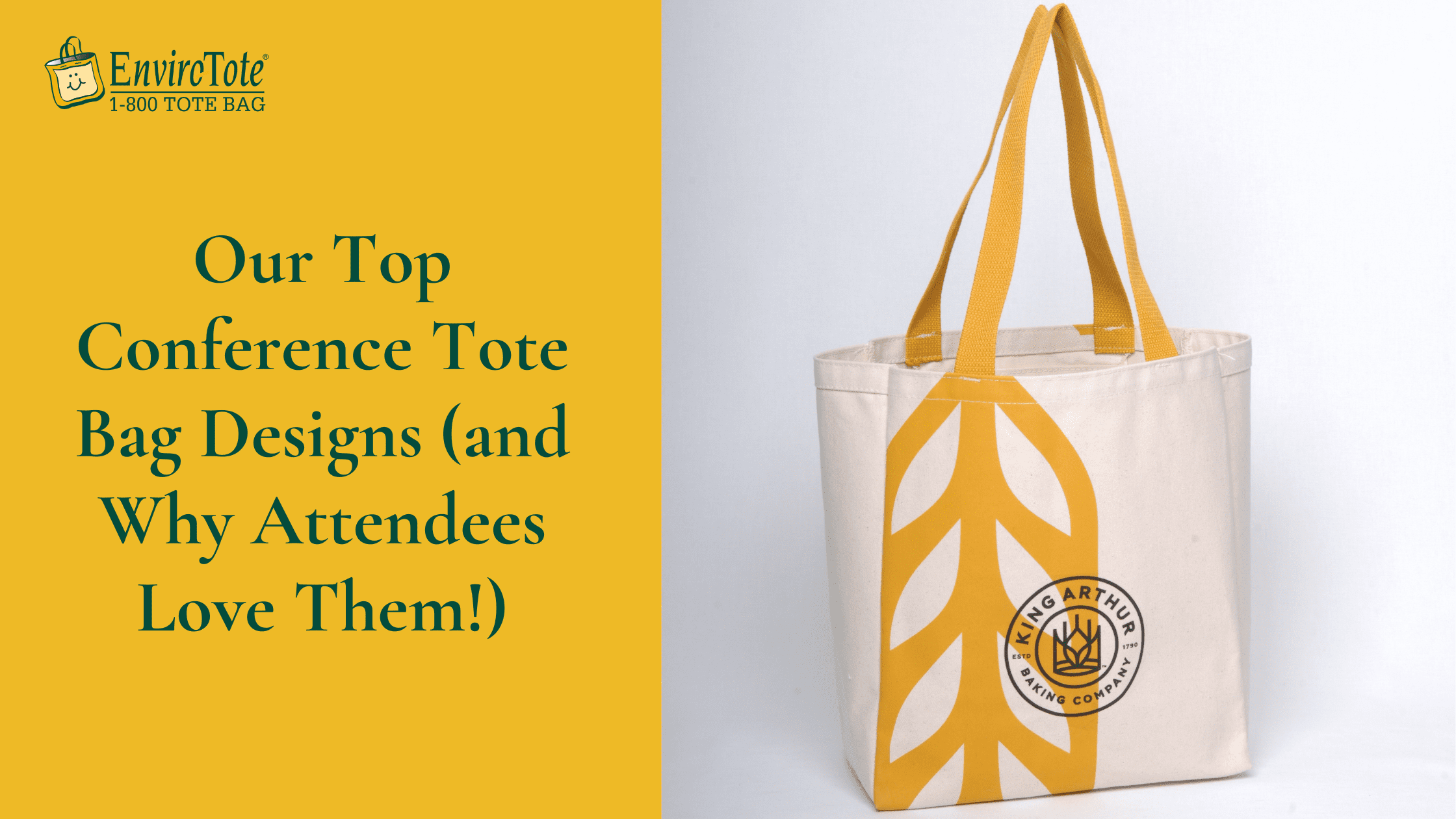 Show your clients that you care … in a BIG way. Choose from one of these styles to create the perfect conference tote bags for your next event.
