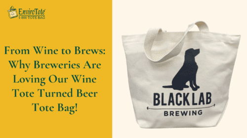 Uncover the appeal our canvas wine totes have for breweries! Discover how Made in USA excellence meets eco-friendliness and functionality, making these beer tote bags a top choice for breweries, distilleries, and wineries alike!
