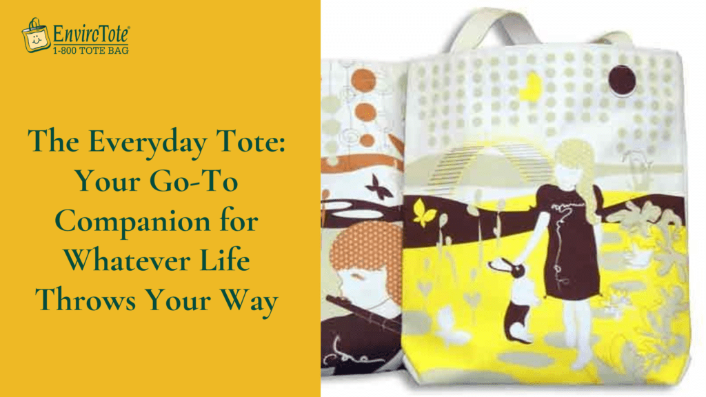 The Everyday Tote Your GoTo Companion for Whatever Life Throws Your